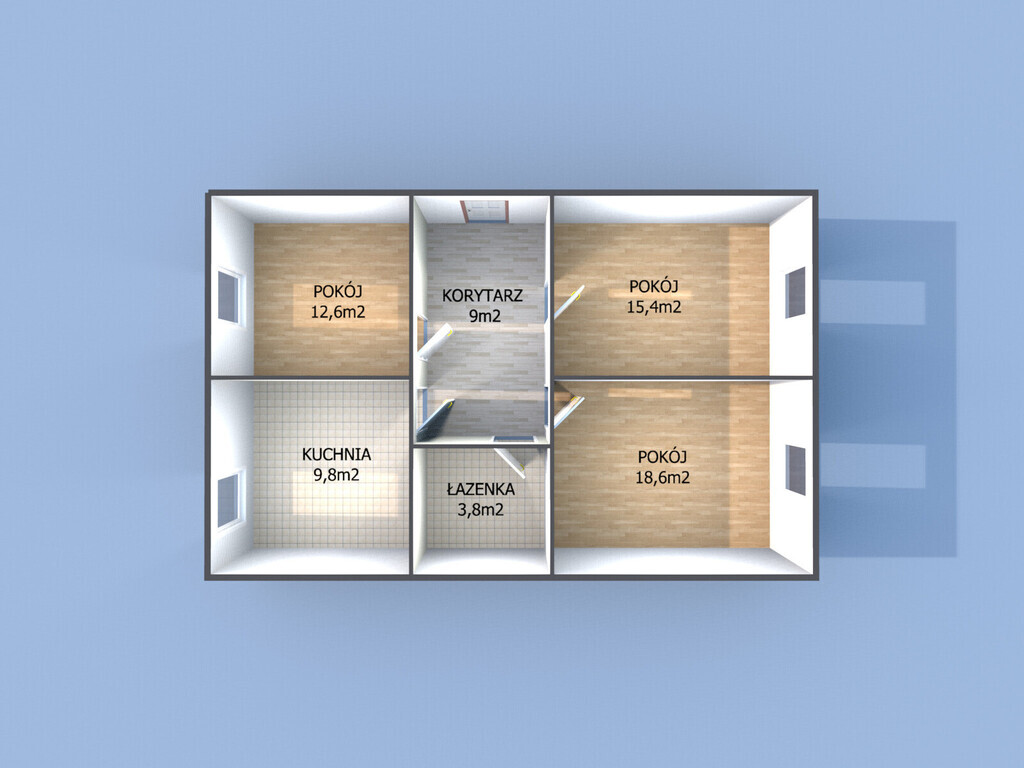 3 pokoje | osobna kuchnia | blisko morza
