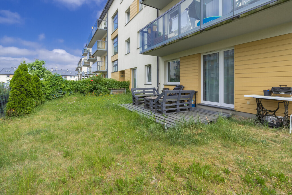 Mieszkanie z ogródkiem | Wróbla Staw | 2 pokoje