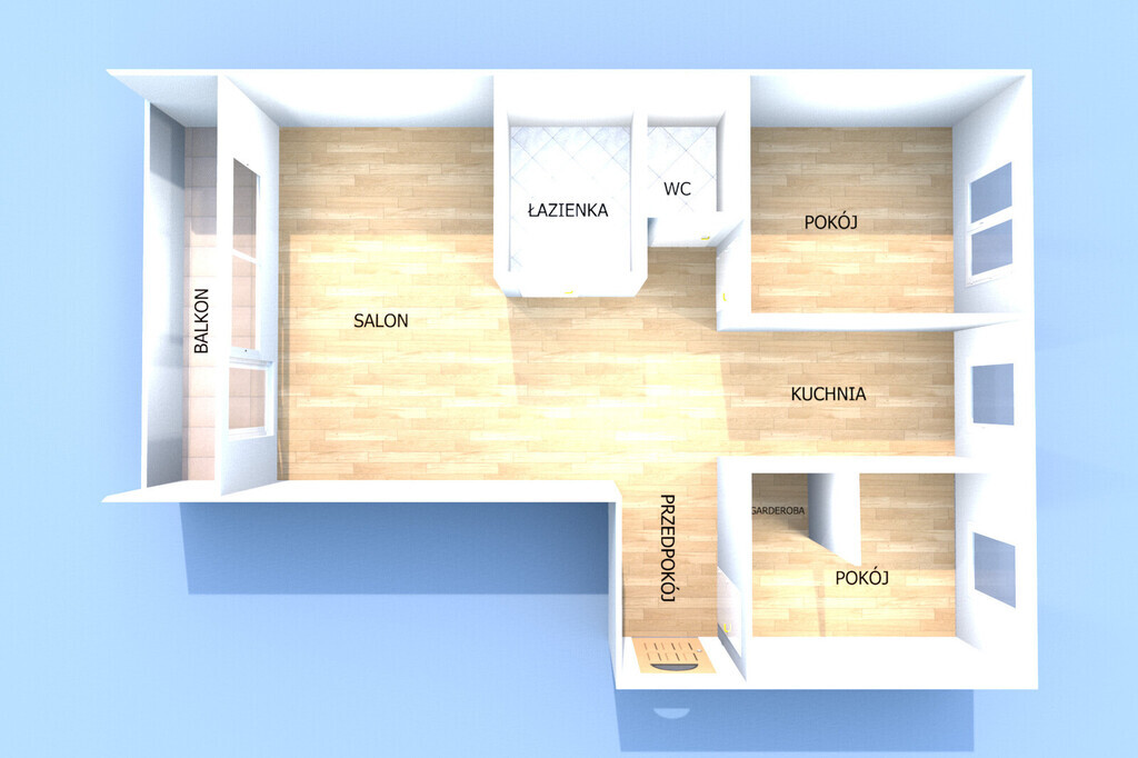 3 pokoje dla rodziny - Gdańsk Zaspa