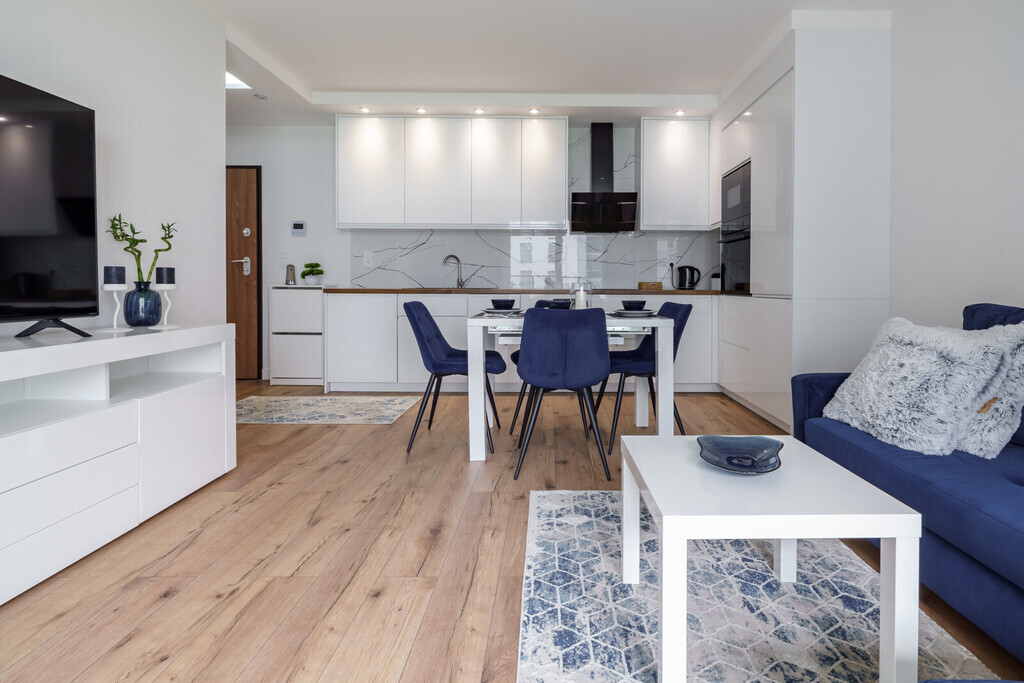 Wykończony Apartament w Sercu Gdańska