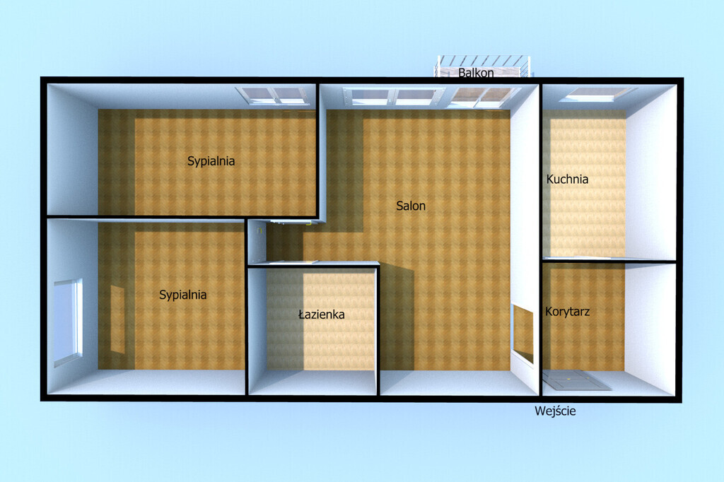 Nowoczesne 3-pokojowe mieszkanie na Przymorzu