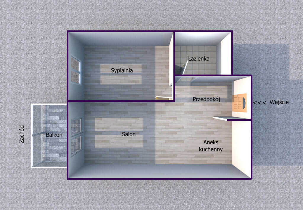 Gotowe 2 pokoje | parking i pełna infrastruktura