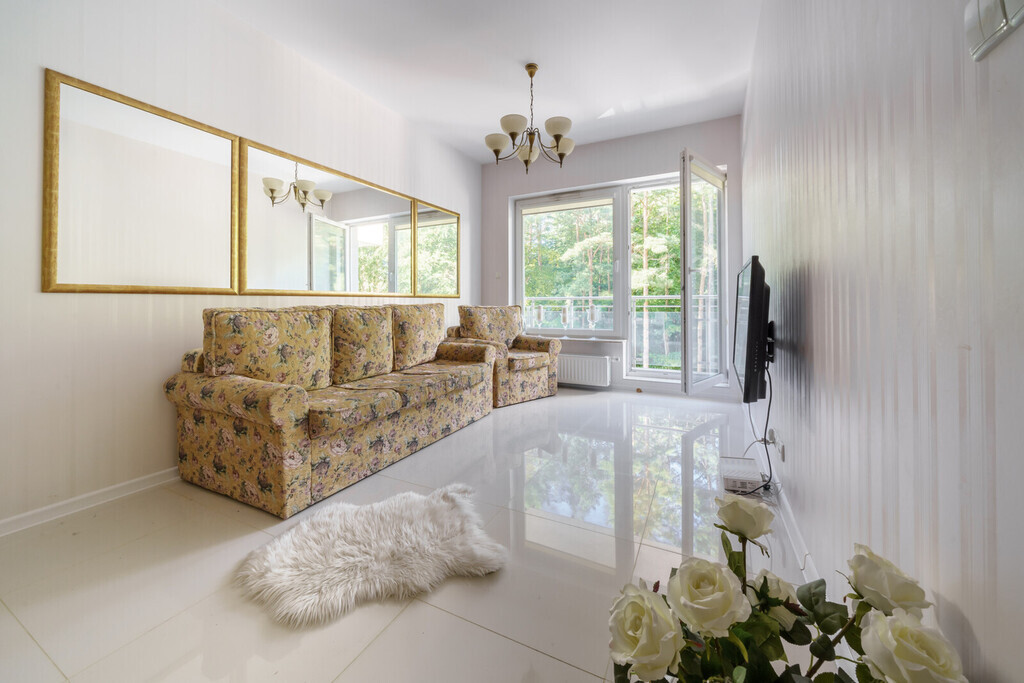 Apartament z widokiem na las | duży balkon