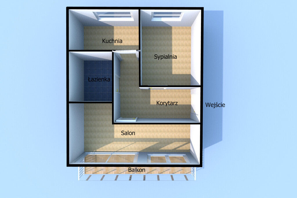 2-pokojowe mieszkanie na Przymorzu