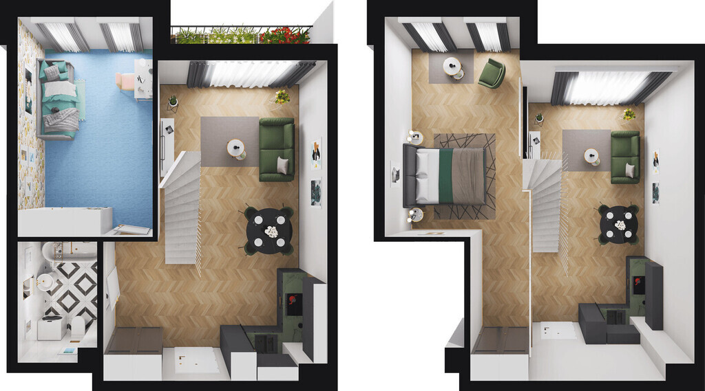 Apartament z antresolą w Gdyni - blisko plaży!