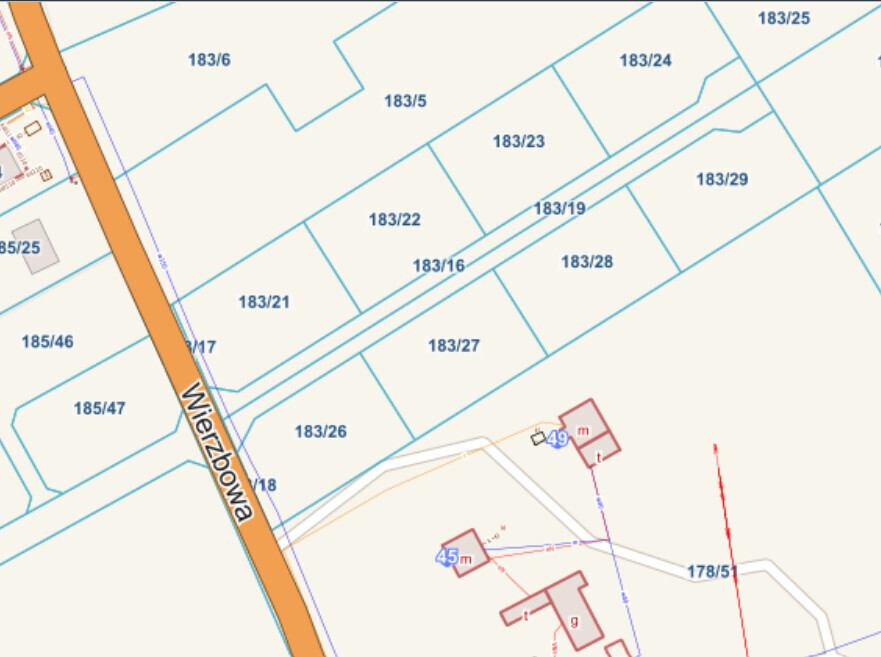 Działka pod zabudowę jednorodzinną w Glinczu