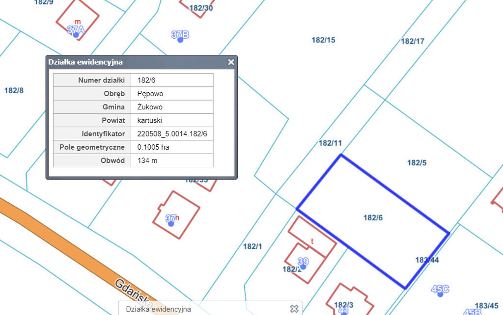 Ostatnia działka budowlana na obrzeżach Gdańska