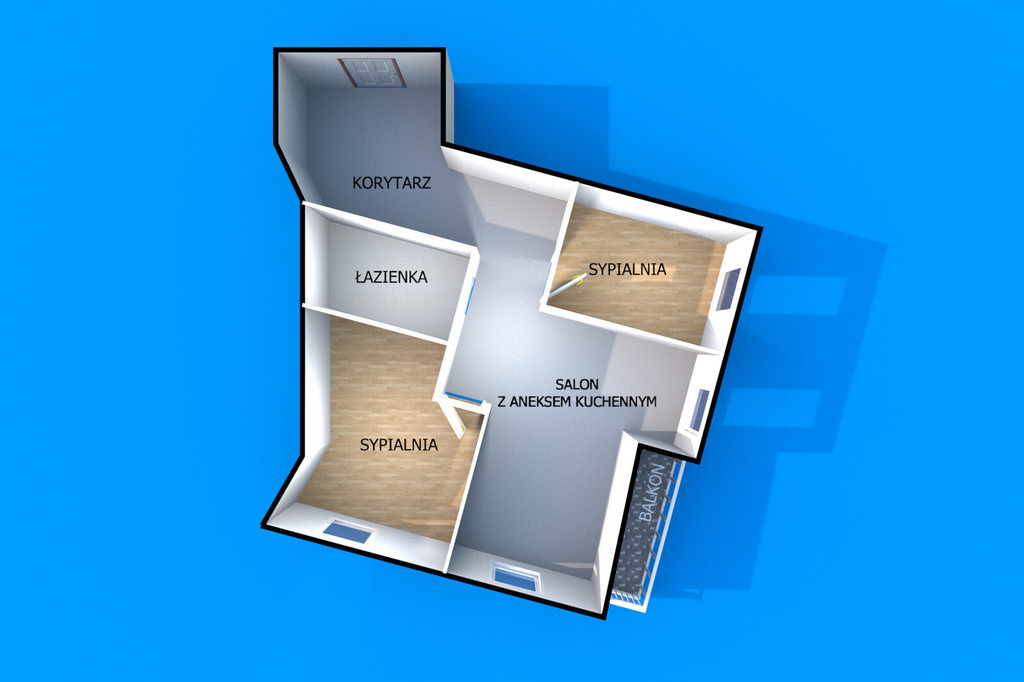 Mieszkanie 3 pokojowe w centrum Gdyni