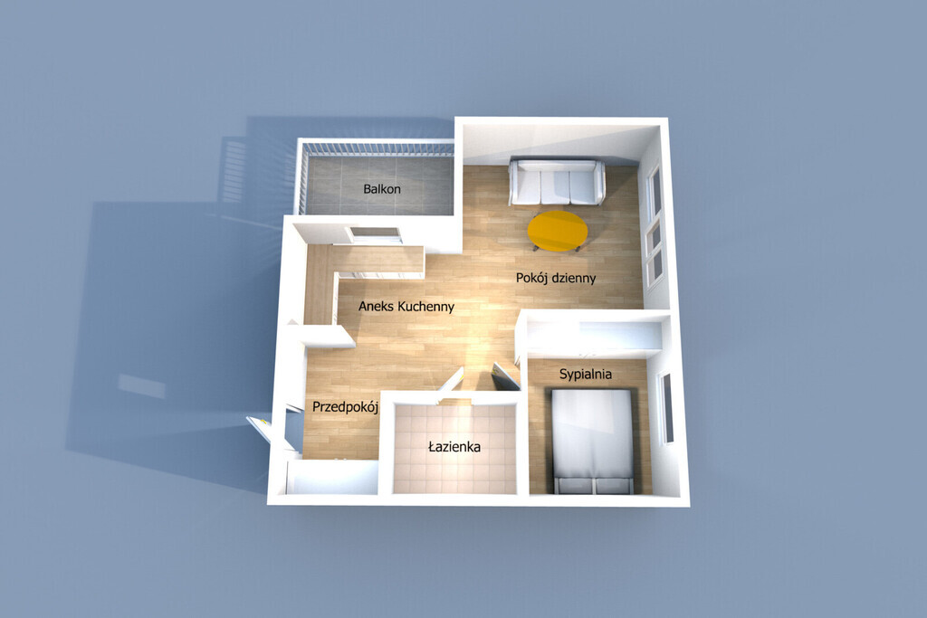 2 pokoje | do wprowadzenia | widok na panoramę