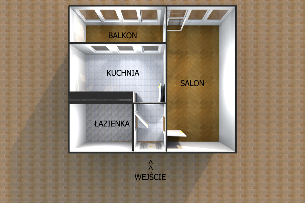 Kawalerka w sercu Wrzeszcza 41,1m