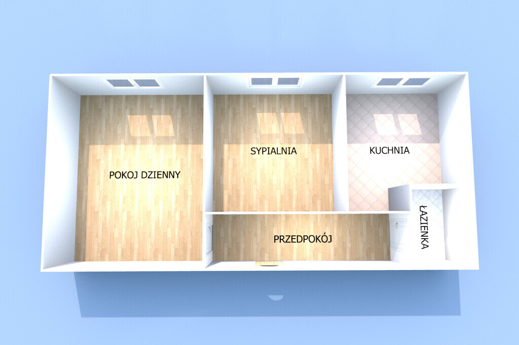 2 pokoje z osobną kuchnią w Centrum Wrzeszcza