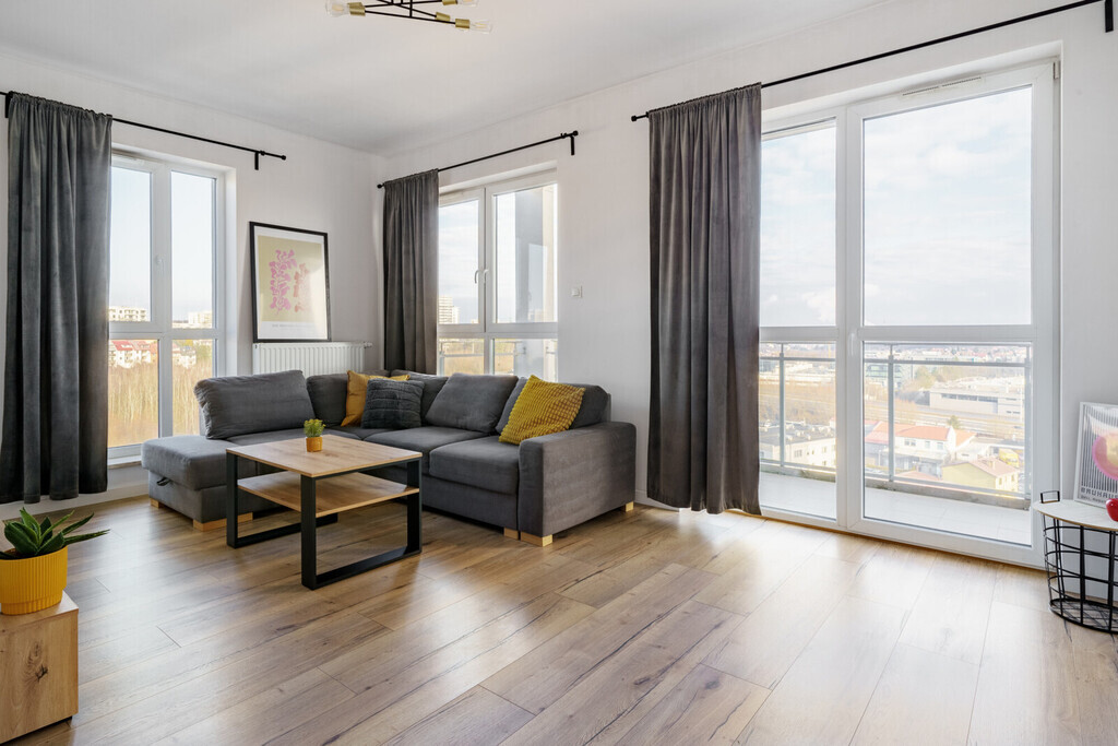 Nowoczesne mieszkanie z widokiem na Zatokę