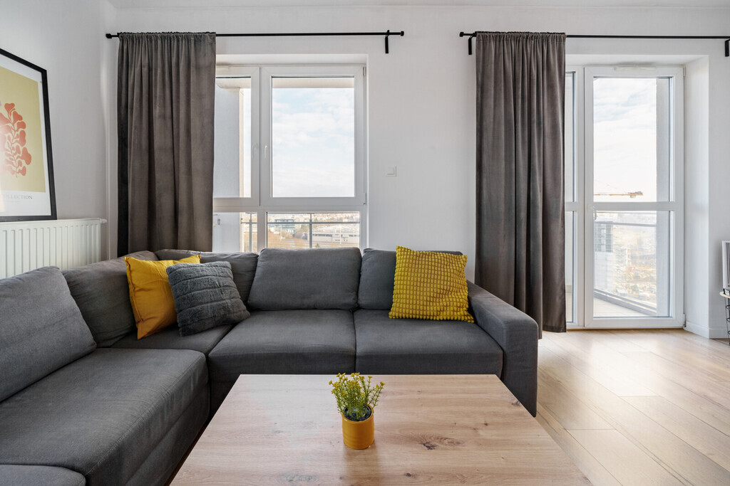 Nowoczesne mieszkanie z widokiem na Zatokę