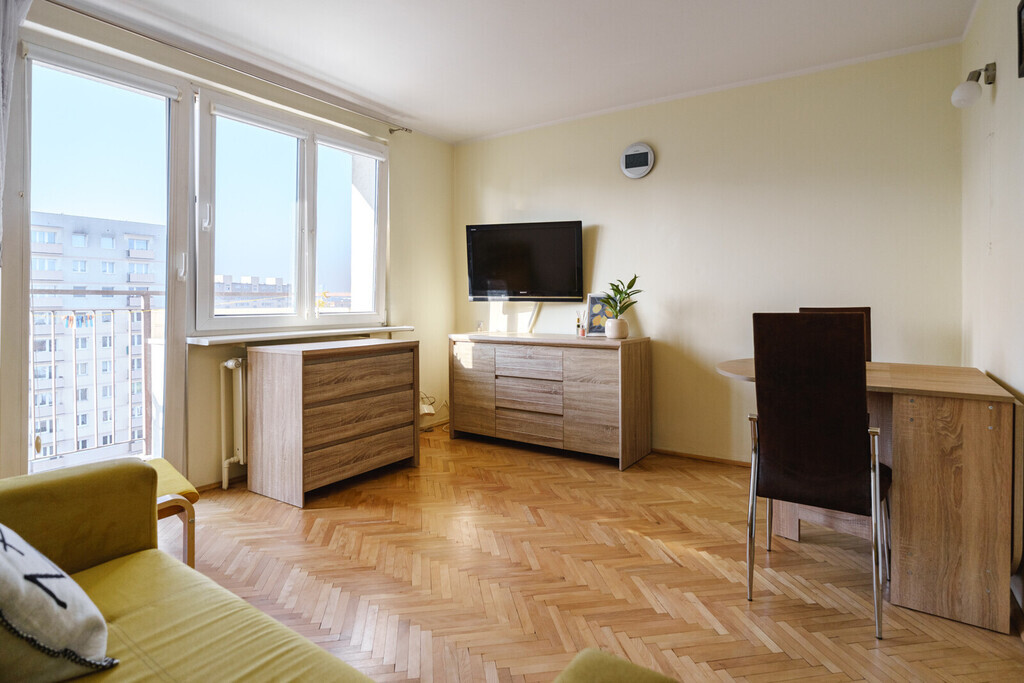 2 pokoje z osobną kuchnią i panoramicznym widokiem