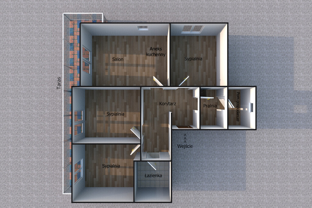Dla rodziny | 4 pokoje na Południu Gdańska