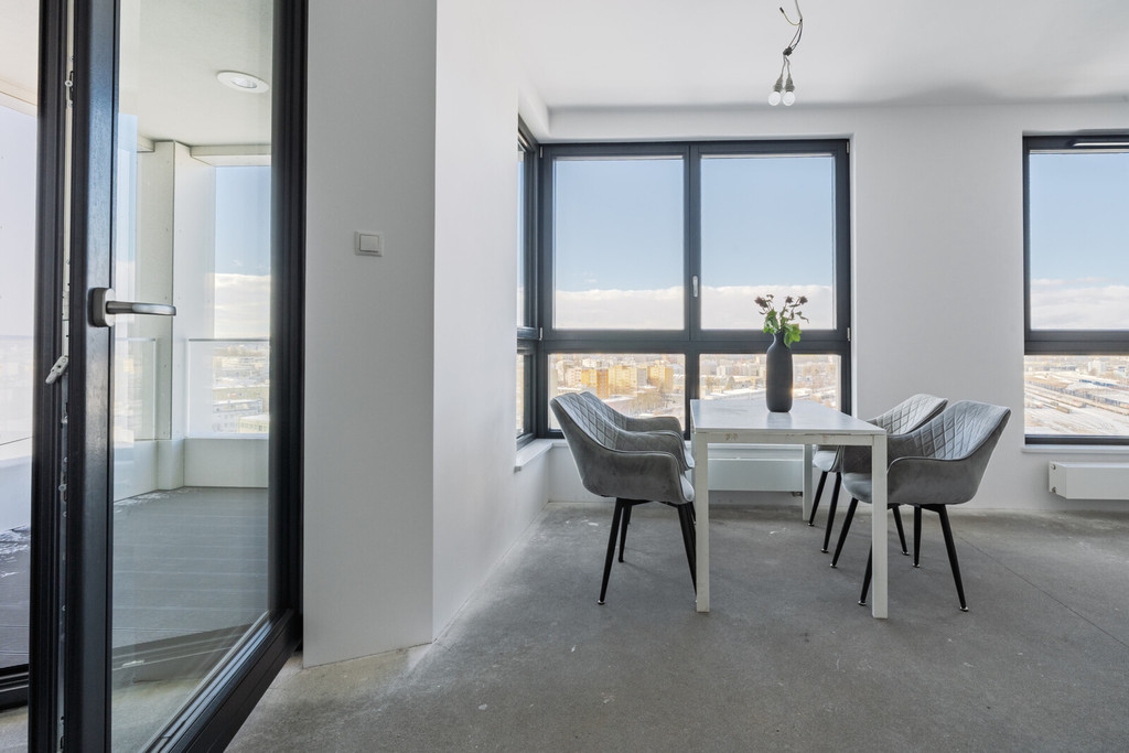 Portova | widok na panoramę Gdyni | 15 piętro