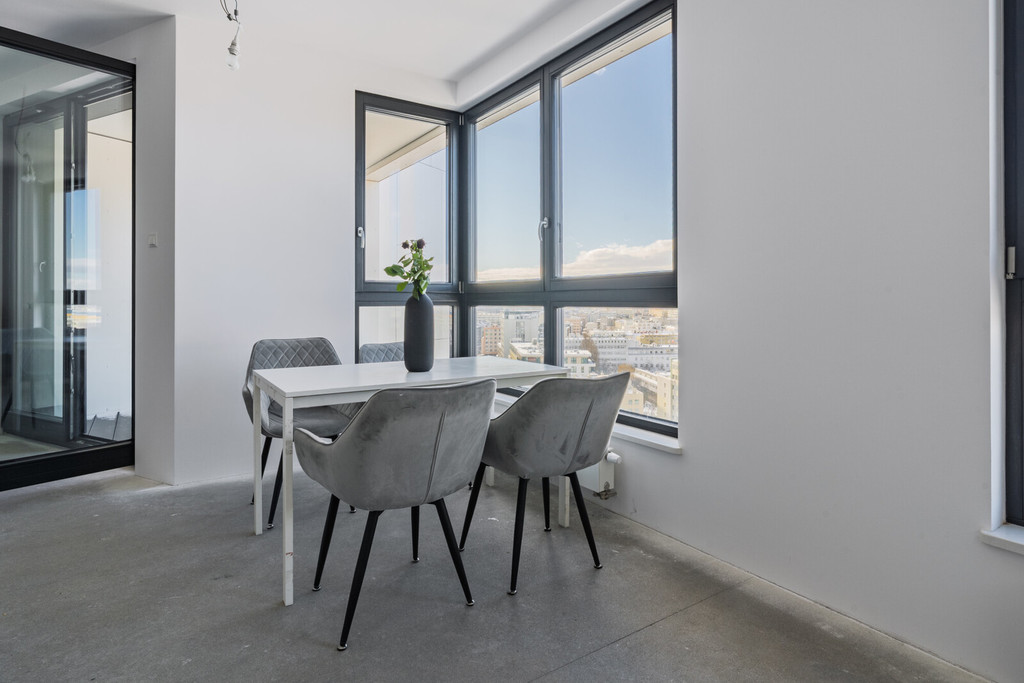 Portova | widok na panoramę Gdyni | 15 piętro