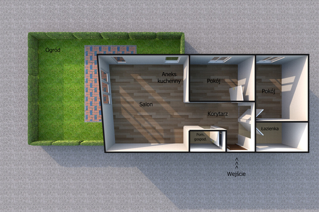 Stylowe 3 pokoje i ogród | osiedle IDEA Przymorze
