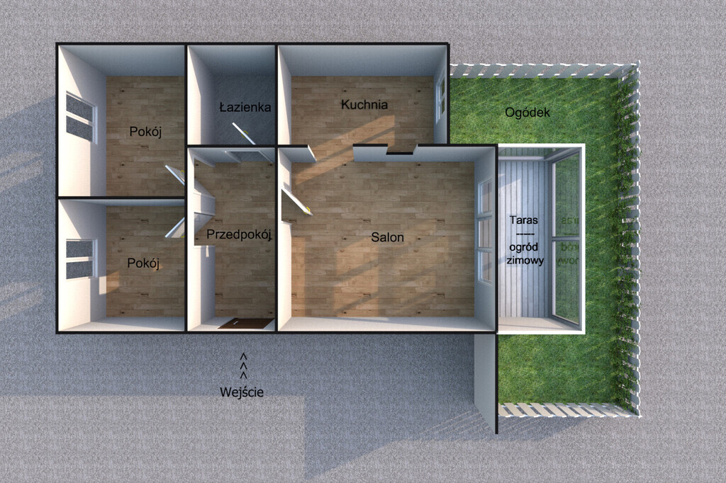3 pokoje z ogródkiem | do zamieszkania od zaraz!