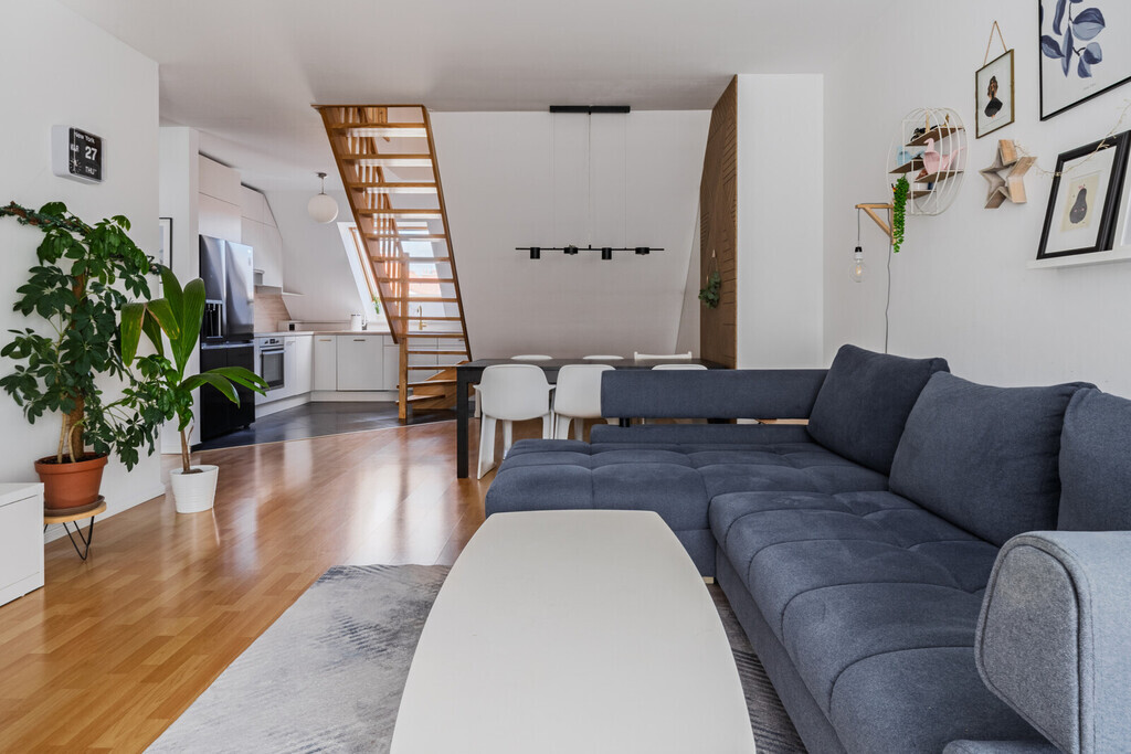 Rodzinne mieszkanie 2 poziomowe