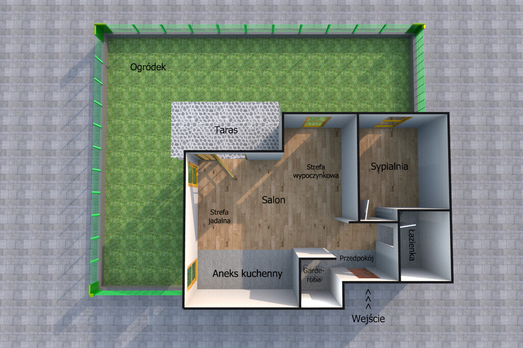 Ogródek, przestrzeń | prestiżowa Mila Baltica