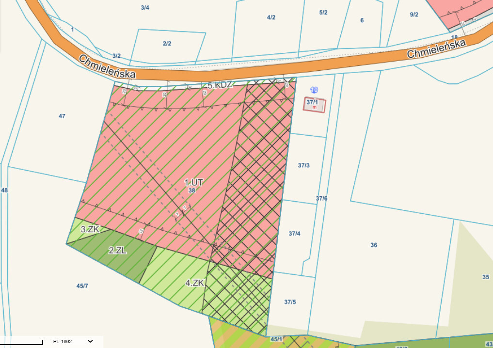 Działka pod usługi turystyczne ZAWORY |  Jezioro