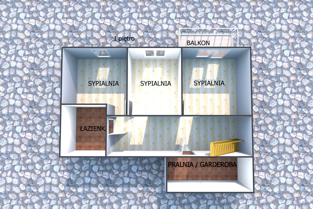 Przestronne i słoneczne mieszkanie na Ujeścisku