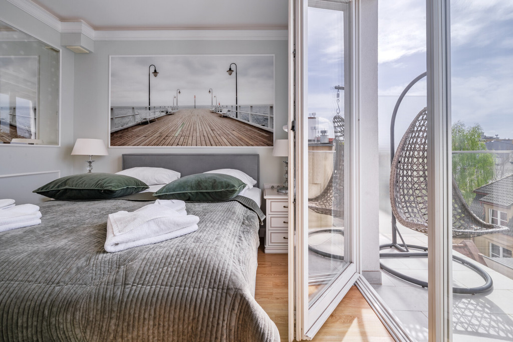 Perła w Sopocie | taras z panoramą na morze