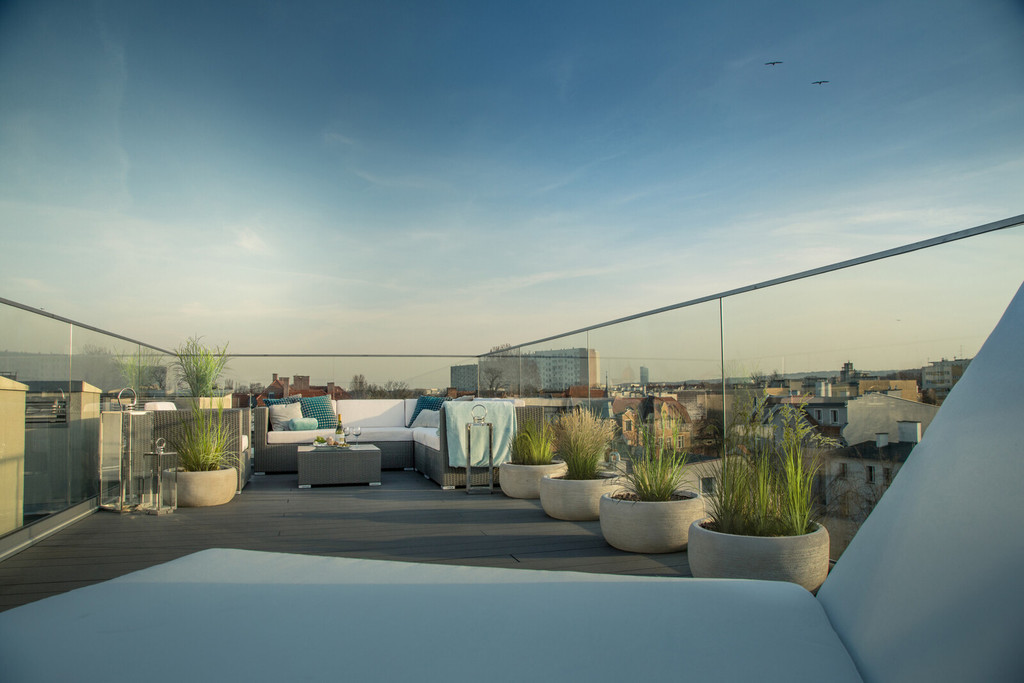 Perła w Sopocie | taras z panoramą na morze