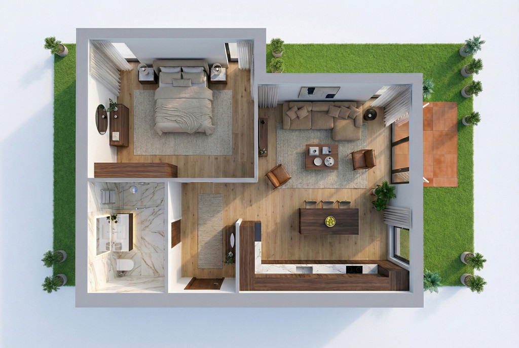 Sol Marina | Apartament przy samej marinie