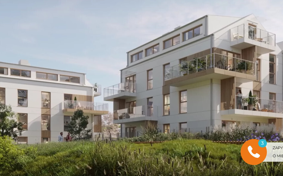 Nowe 2 pokoje na kameralnym osiedlu na Brętowie