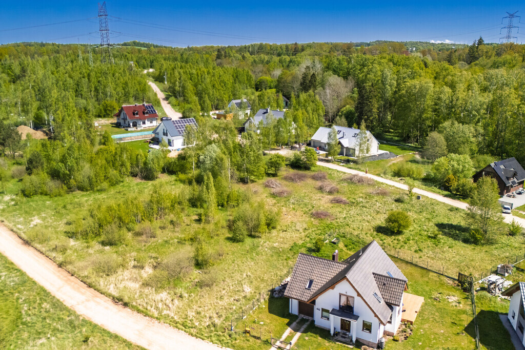 Działka niedaleko lasu w Pępowie k. Gdańska