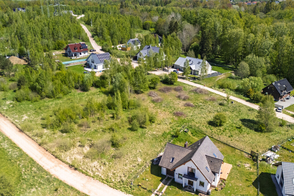 Działka niedaleko lasu w Pępowie k. Gdańska