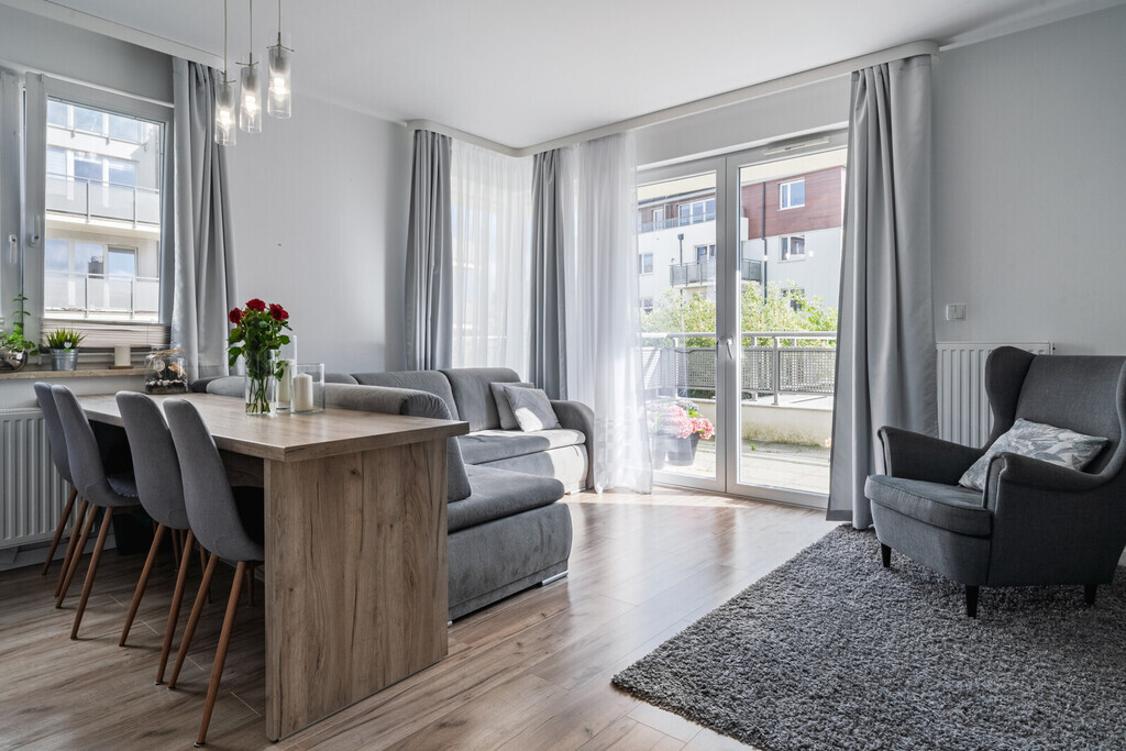 3 pokoje z dużym tarasem w Gdyni