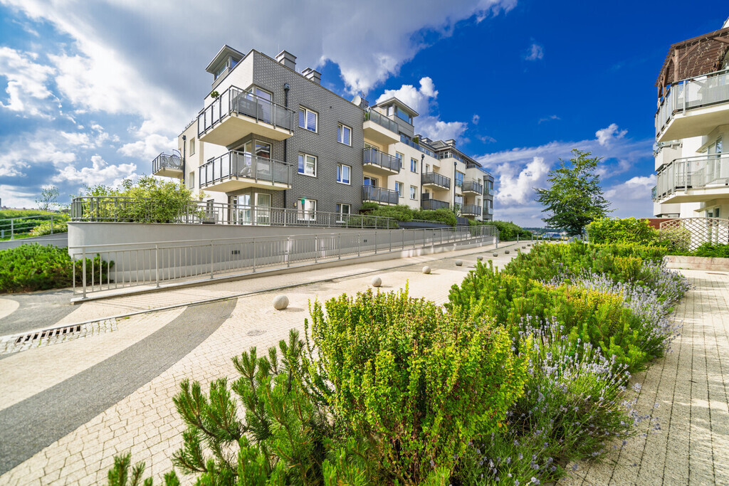 3 pokoje z dużym tarasem w Gdyni