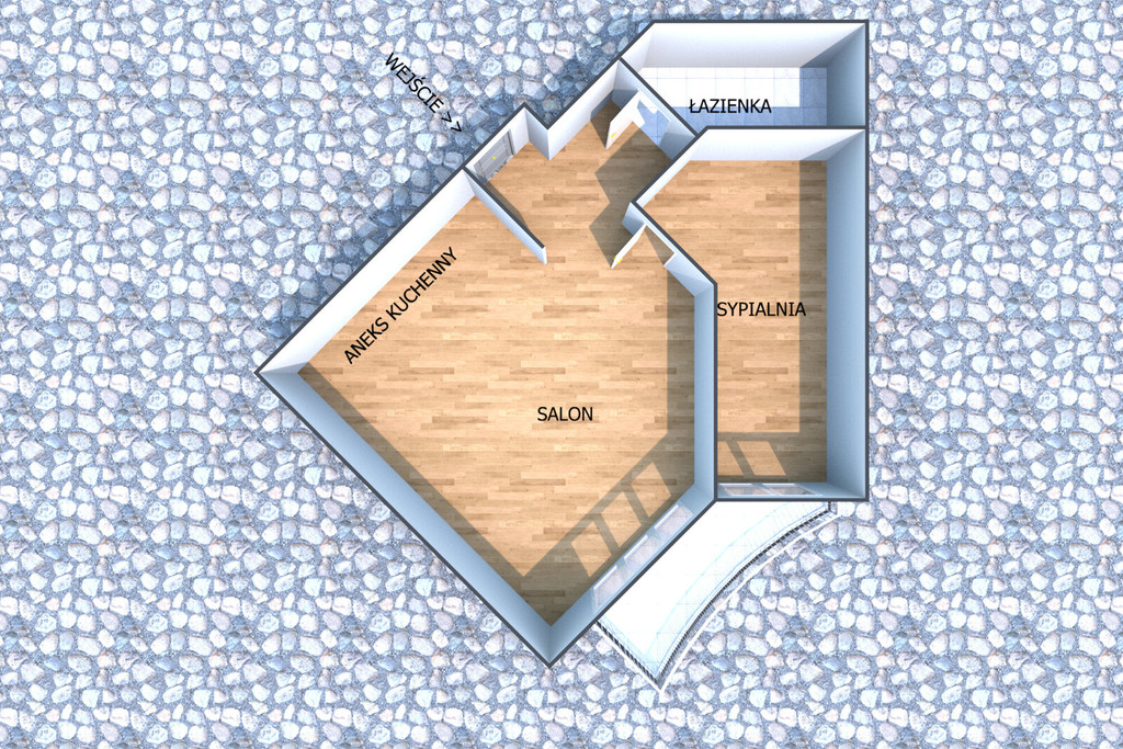 Apartament na granicy Parku Reagana