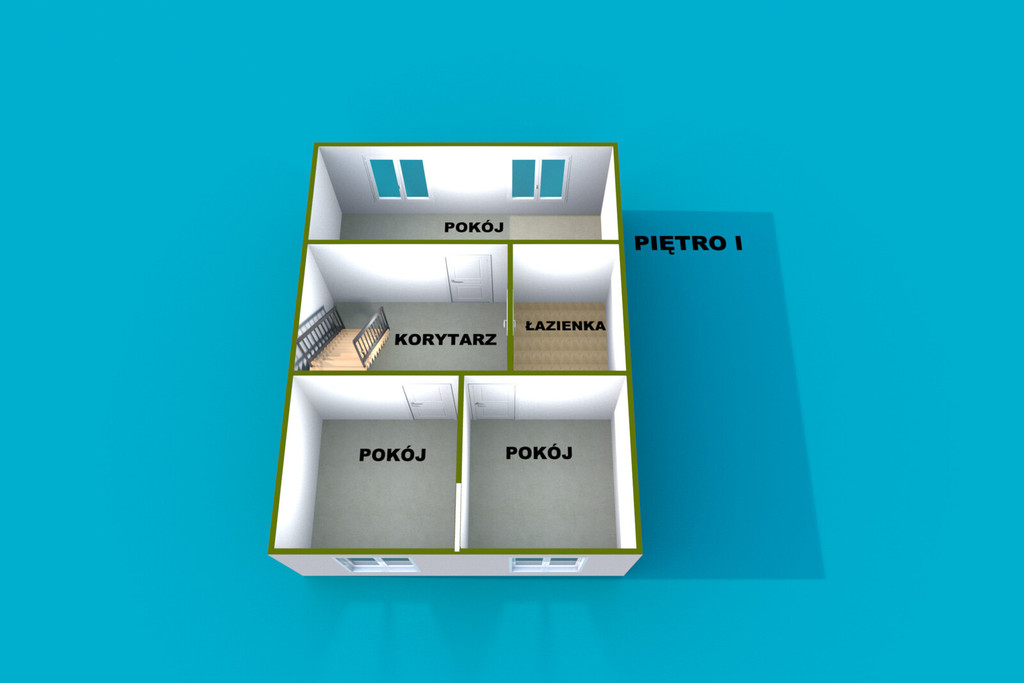 Skrajny szereg z ogrodem w Osowie