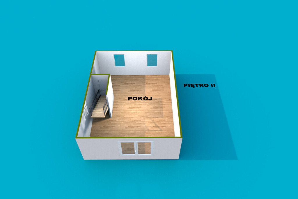 Skrajny szereg z ogrodem w Osowie