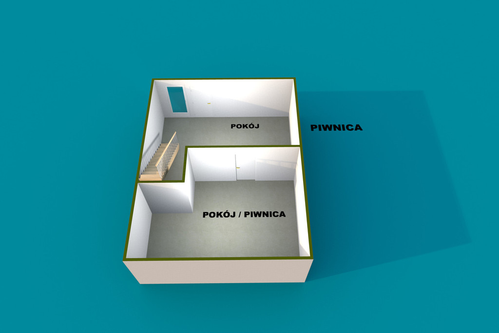 Skrajny szereg z ogrodem w Osowie