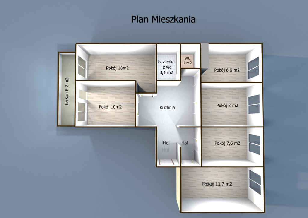 Gotowy produkt inwestycyjny – 6 pokoi