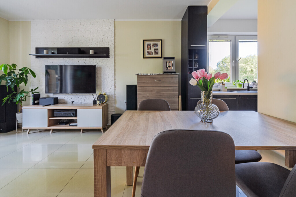 3-pokojowe mieszkanie z ogrodem Juszkowo