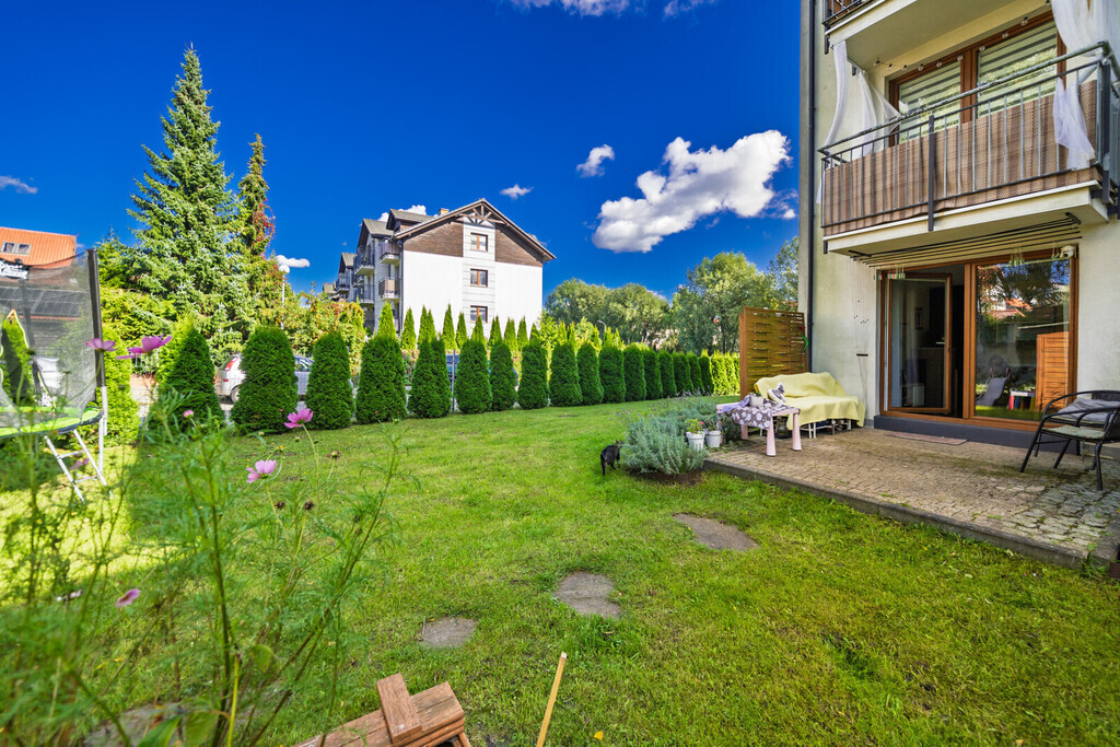 3-pokojowe mieszkanie z ogrodem Juszkowo