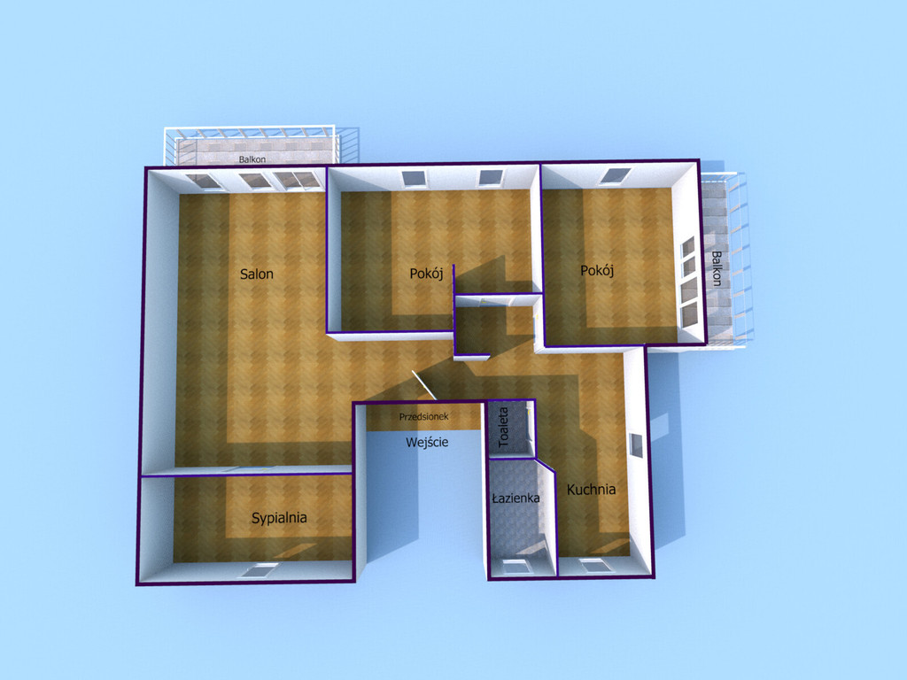 Gdańsk Siedlce –przestronne mieszkanie