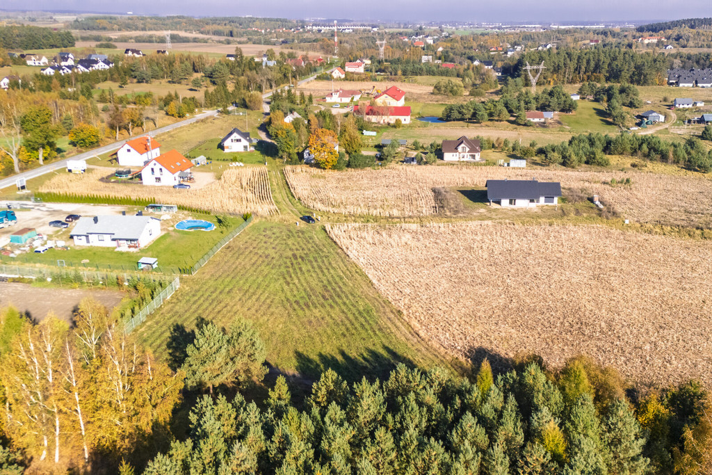 Działka budowlana 2299m2 przy lesie | Trąbki Małe