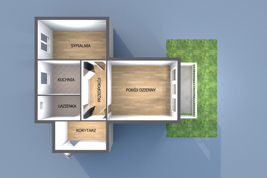 2 pokoje z potencjałem | Wrzeszcz