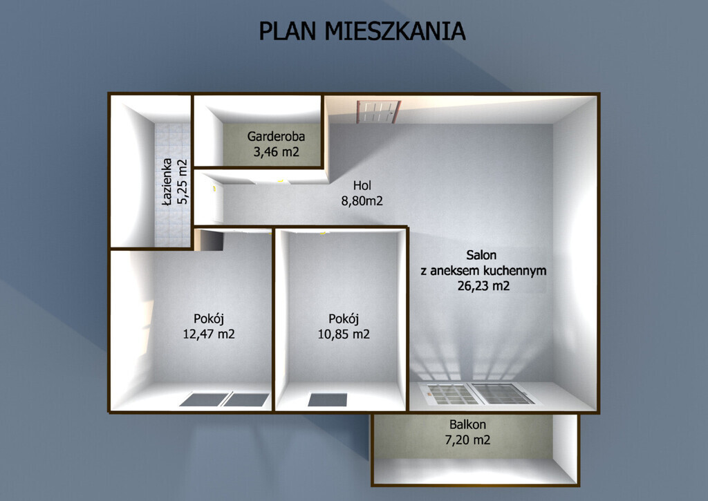 Prestiżowa inwestycja Porto | 3 pokoje | Letnica