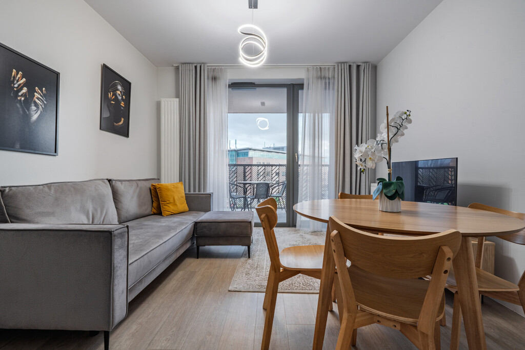 Apartament 2 pok.| 2 balkony | SCALA Gdańsk