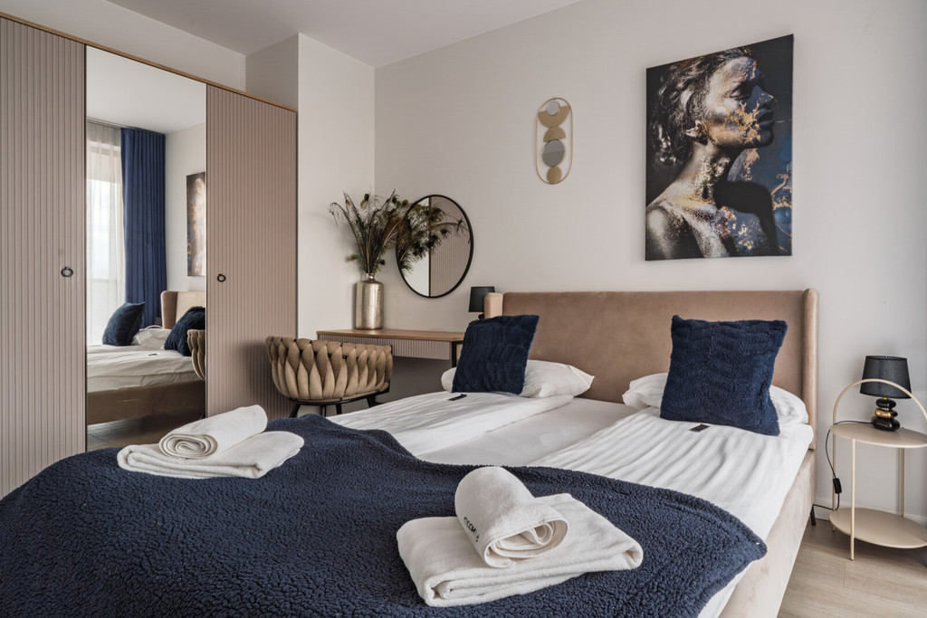 Apartament 2 pok.| 2 balkony | SCALA Gdańsk