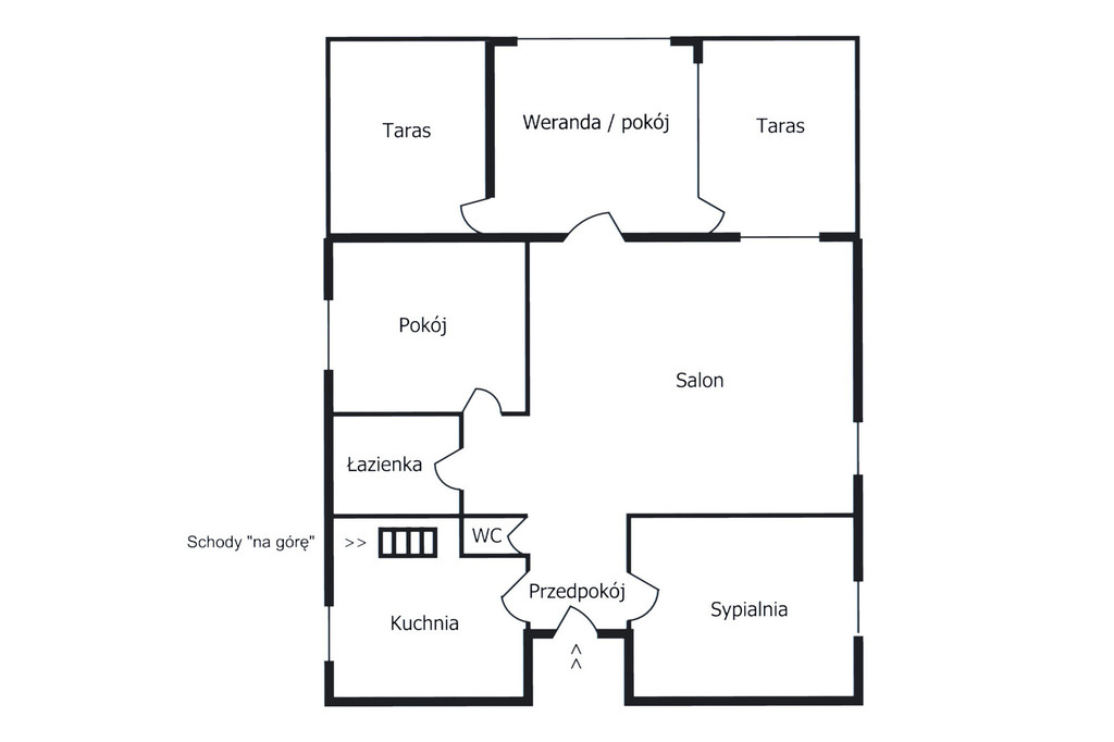 Sopot, 3 Maja | 108 m², 4 pokoje | 2 tarasy