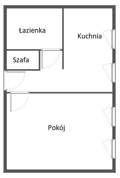 Mieszkanie na sprzedaż Szczecin, Śródmieście-Centrum 37 m2 | Arka Nieruchomości
